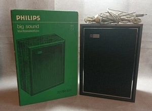 PHILIPS 22 RH 400 cassa altoparlante grande suono alta fedeltà anni 70 vintage in scatola - Foto 1 di 6