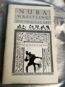 Nuba Wrestling: The Original Art 1990 by Nijel Binn - Picture 1 of 2