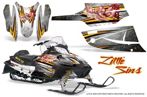 ARCTIC CAT FIRECAT 03-06 SNOWMOBILE GRAPHICS KIT WRAP CREATORX LSW - Picture 1 of 1