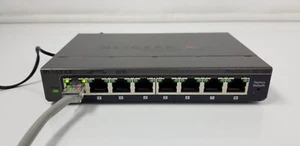 NETGEAR ProSafe GS108E 8Port GIGABIT 10/100/1000 ~ Tested Great Condition - Picture 1 of 15