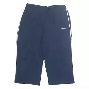 REEBOK 3/4 Womens Casual Shorts Blue M W28 - Picture 1 of 6
