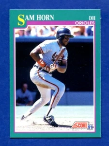 1991 SCORE #605 SAM HORN - Picture 1 of 1