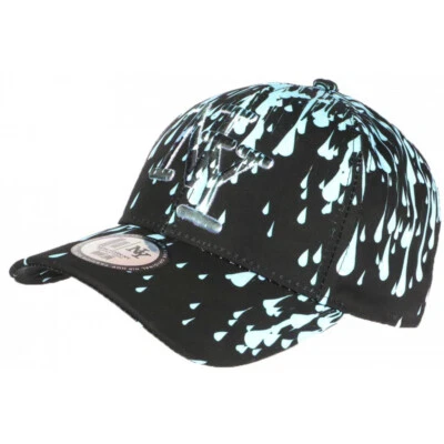 Casquette NY Bleue et Noire Look Peinture Original Baseball Painter-Taille uniq - Photo 1/3