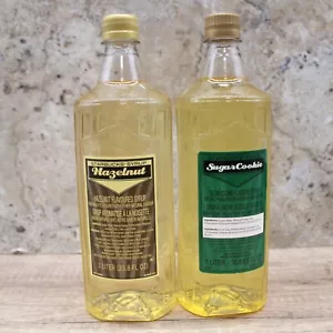 Starbucks Hazelnut + Sugar Cookie Syrup Beverage Flavor Bundle Of 2 New Sealed - Picture 1 of 6
