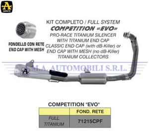 Kit completo COMPETITION EVO Full Titanium-fondello con rete Aprilia RS 660 2023 - Foto 1 di 4