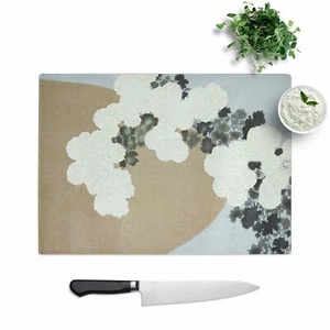 Blossom By Kamisaka Sekka Tagliere Vetro Texturizzato Piano Lavoro Cucina - Foto 1 di 5