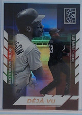 2022 Panini Capstone Luis Robert Deja Vu Insert #DV-4 Chicago White Sox