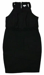 Emerald Sundae Plus Size X-Waist Slim Fit Halter Solid Color Women's Dress NWT - Picture 1 of 2