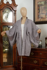DEAR VANILLA JAPANESE KIMONO HAORI JACKET FOR WOMEN AUTHENTIC JAPAN MADE VINTAGE - Picture 1 of 7