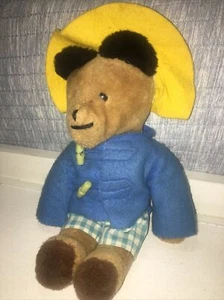 Giacca e cappello vintage 1975 18" Eden Paddington Bear con pantaloni - Foto 1 di 12