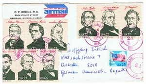 USA Brief 16.03.1989 Präsidenten gelaufen - Bild 1 von 1