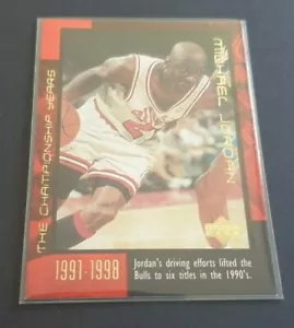 1999 Upper Deck Career Set Michael Jordan Card #38 - Chicago Bulls - Imagen 1 de 1