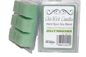 ChicWick Candles 2Pack Jolly Rancher Soy blend Wax Melts 6oz 12 Cubes/Tarts/Chun - Picture 1 of 1