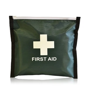 100x First Aid EMPTY BAG - Green Envelope Pouch - Job lot Wholesale - Picture 1 of 1