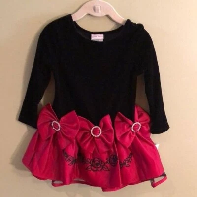 Vestido Laura Ashley para niñas nuevo con etiquetas, talla 2T Foto 1 de 4