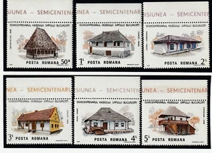 RUMANÍA, 1986, MI. 4275-4280, 50 AÑOS AL MUSEO BAUERNHAUS, BUKAREST, MNH - Imagen 1 de 4