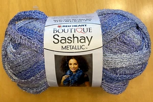 Red Heart Boutique Sashay Metallic Icy Peri 3,5 Unzen 30 yds. knäuel acryl garn - Bild 1 von 6