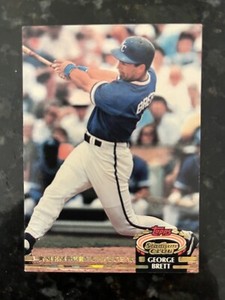 1992 Topps Stadium Club - Members Choice #609 George Brett