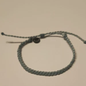 Pura Vida Light Blue Braided Bracelet - Picture 1 of 3