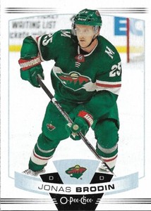 Jonas Brodin #482 - 2019-20 O-Pee-Chee - Base