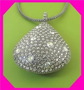 BRIGHTON ANATOLIA Crystal REVERSIBLE Convertible NECKLACE NWtag $148 70% OFF - Picture 1 of 4
