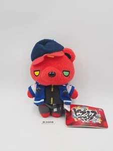 Hypnosis Mic Division Rap Battle B3008 Red Kuma Bear SEGA Plush 5" Toy Doll - Picture 1 of 8
