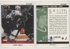 2002-03 ITG Be A Player Memorabilia Ruby /200 Jason Arnott #81