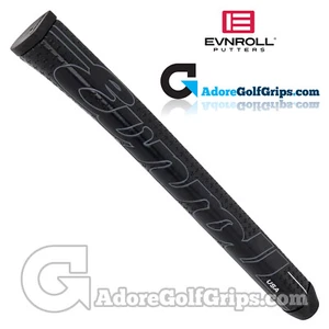 Evnroll TourTac 90 Gram Midsize Pistol Putter Grip - Neo Black + Tape - Picture 1 of 1
