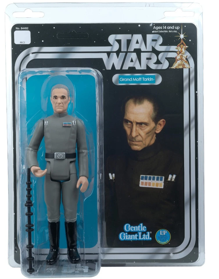 Gentle Giant Star Wars Grand Moff Tarkin Jumbo Figure Vintage Kenner Limited