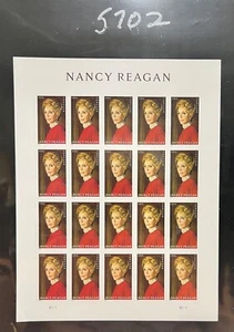 US SCOTT 5702 SHEET OF 20 NANCY REAGAN FOREVER STAMPS MNH - Picture 1 of 1