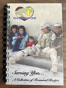 Servieren Kochbuch wertvolle Rezepte von jedem Soldaten Inc Indiana - Bild 1 von 3
