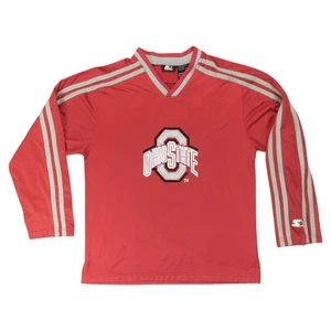 Starter Ohio State Buckeyes NCAA Pullover Windbreaker Jugend Large (14-16) rot - Bild 1 von 11