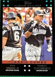 2007 Topps 1st Edition #655 Dan Uggla Hanley Ramirez - Florida Marlins - Picture 1 of 2