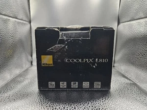 Nikon COOLPIX L810 Digital Camera 16.1MP 26x Wide Optical Zoom 8gb Memory Card - Picture 1 of 8