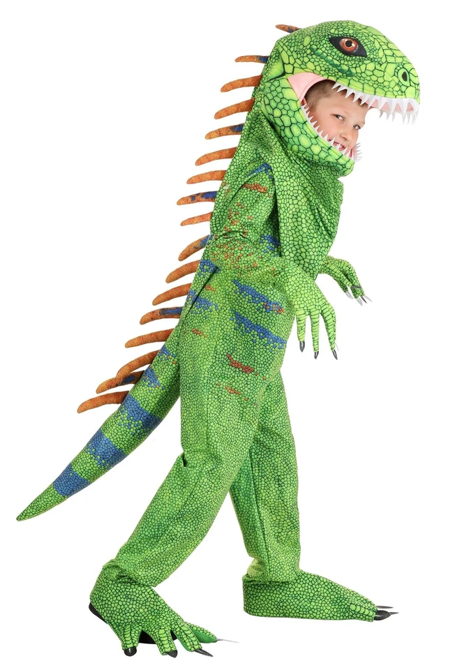 Kid's Iguana Costume - Image 1 of 1