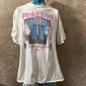Camiseta Pink Floyd The Division Bell Tour 1994 Comida Chatarra Talla L Moderna - Imagen 1 de 9