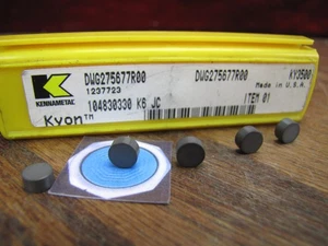 Kennametal DWG275677R00 (5) KY3500 Kyon Cerámica Ranurado Insertos DWG Corte Profundo - Imagen 1 de 3