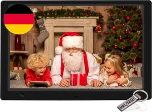 Digitaler Bilderrahmen 10,1 Zoll Fotorahmen Mit 32GB USB Stick, Bewegungssensor, - Bild 1 von 12