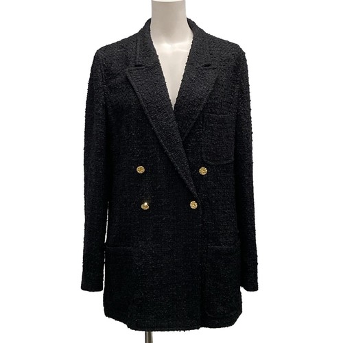 LOUIS VUITTON（LV） Blazer doppiopetto tweed Louis Vuitton originale RW241WB JDK FQVE31 nero 