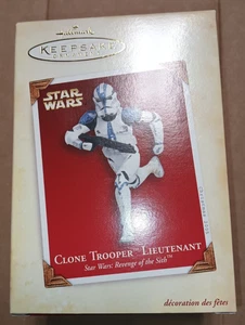 2005 Hallmark Keepsake Ornament Star Wars Clone Trooper Lieutenant - Picture 1 of 3