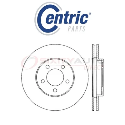 Centric C-TEK Disc Brake Rotor for 1995-1998 Ford Windstar 3.0L 3.8L V6 - kf Foto 1 de 4