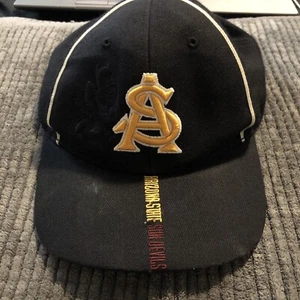 Arizona State Sun Devils Hat OSFA Black Logo Twins Enterprise - Bild 1 von 7