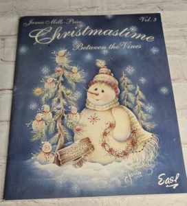 Jamie Mills-Price Christmastime Between the Vines Vol 3 Decorative Painting Book - Picture 1 of 4