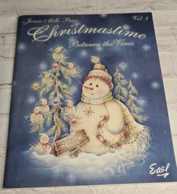 Libro de pintura decorativa Jamie Mills-Price Christmastime Between the Vines Vol 3 Foto 1 de 4
