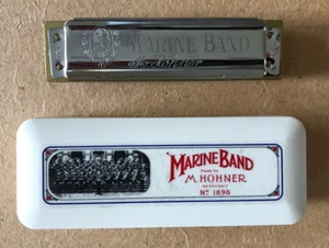HOHNER Marine Band Model 1896/20 Harmonica; Key of D - Picture 1 of 6