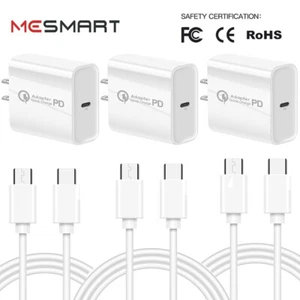 For Google Pixel 8 7 6 Pro 8a 7a 6a 5a 4 Fast PD Wall Charger USB-C Type C Cable - Picture 1 of 29