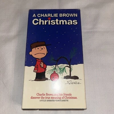 Charlie Brown Christmas Classic 1990 VHS Tape Movie Foto 1 de 2