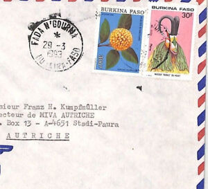 Burkina Faso *FADA N'GOURNA* Superb CDS Air Cover MISSIONARY VEHICLES 1993 CA298