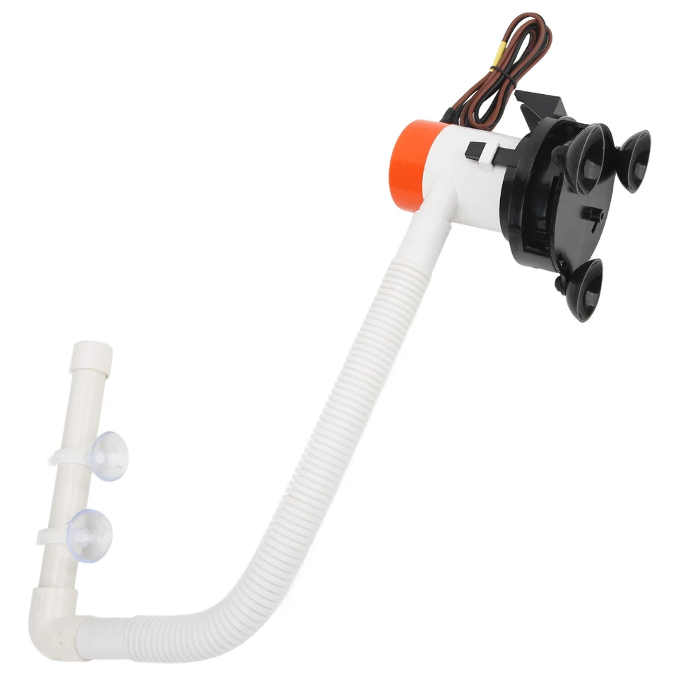 .* Bait Pump 12V 350GPH Maximum Flow Portable Boat Tank Fish Saver Aerator For - image 1 of 4