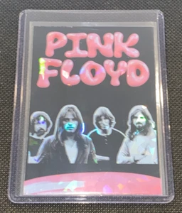 Pink Floyd Custom Holo Prizm Trading Card Collectable Mini Poster Memorabilia - Picture 1 of 4